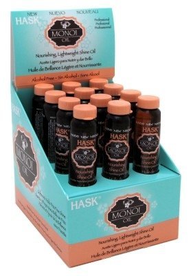 Hask Monoi Oil Nourishing Shine Oil Vials (Display of 12) by Hask Monoi