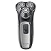 RUNWE Men's Rechargeable Rotary Cordless Shaver Men's Electric Razor Beard Trimmer IPX7 Waterproof