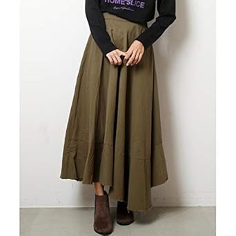 Amazon ダブルネーム Double Name 裾フレアボリュームロング Amazon ダブルネーム Double Name 裾フレアボリュームロング