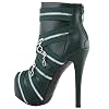 SHOW-STORY-Punk-Black-Zip-Gothic-Platform-Stiletto-Ankle-Bootie-BootsLF80845
