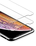 Anker [2-Pack] GlassGuard Screen Protector foriPhone 11 Pro Max/iPhone Xs Max, 6.5 Inch with Alignment Frame for Easy, Bubble-Free Installation and DoubleDefence Tempered Glass [Case Friendly]
