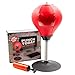 Desktop Punching Bag with Photo Insert - Stress Relieving Boxing Ball with Picture Holder Target and Strong Desk Suction Cup - Perfect Office Gag Gift, White Elephant or Secret Santa