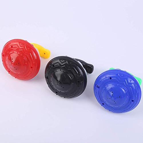 KODORIA 3pcs Flashing Spinning Top LED Shining Toys Kids Toys Birthday Gift for Kids - Assortment