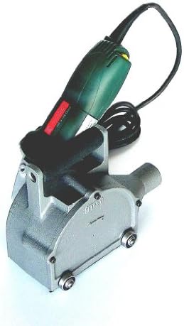 Heavy Duty 2 1/4 Inch Rotopeen Electric Dust Free Shrouded Power Tool with 3M C Flap Assembly