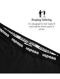 LAPASA G03 - Ropa interior térmica para niñas