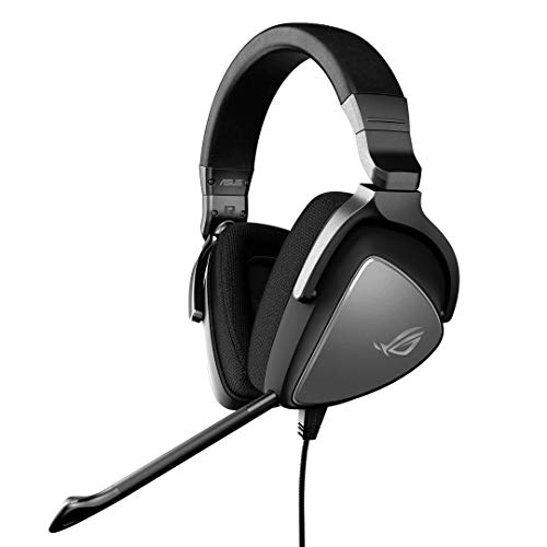 ASUS ROG Delta CORE Gaming Headset für PC, Mac, PlayStation 4, Xbox One und Nintendo Switch mit Hi-Res Audio und exklusivem luftdichten Kammer-Design