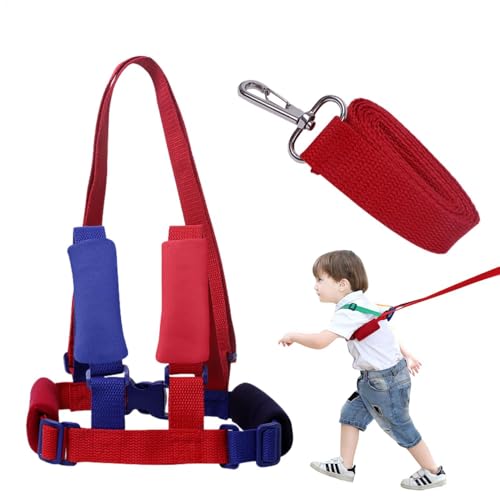 Toddler Safety Harness - Kids Anti Lost Wrist Link Band, toddlerss Walking Harness with Leash | Secure Child Walking Leash, Safety Leash Backpack Child Leash for Boys Girls Outdoor Adventures