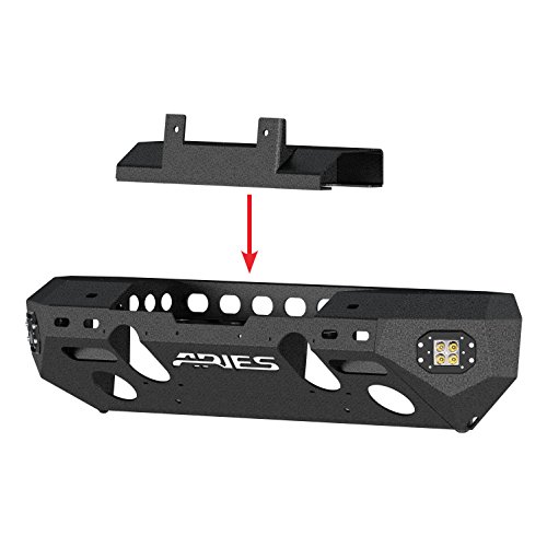 ARIES 2072100 Winch Adapter Plate with Fairlead Mount