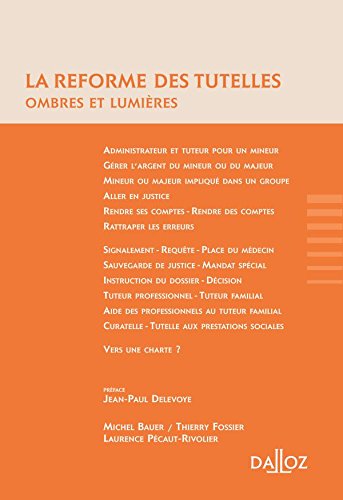 La  réforme des tutelles