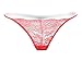 Ayaya Sexy Lace Lingerie T-back Thongs Pack of 5 (M, Muti-color)