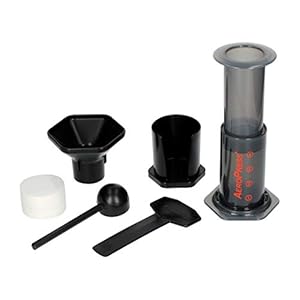 Aerobie AeroPress A80 koffiezetapparaat, plastic, zwart, 1 pak
