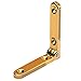 Solid Brass Side Rail Hinges