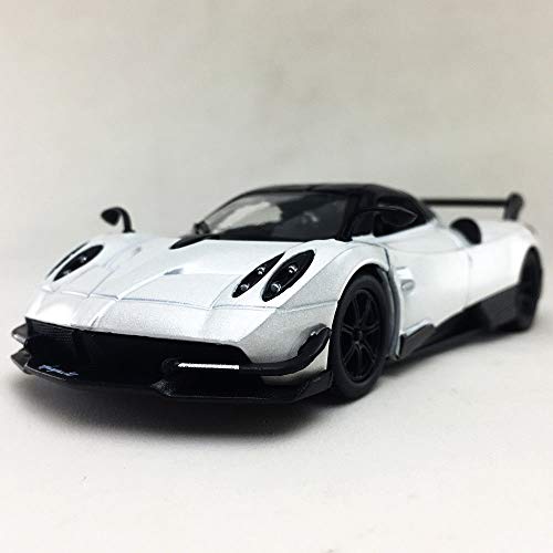 Kinsmart 2016 Pagani Huayra BC, White 5400D - 1/38 Scale Diecast Model Toy Car (Brand New but NO BOX)