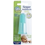 Baby Buddy Finger Toothbrush Stage 2 for Babies/Toddlers, Kids Love Them, Green