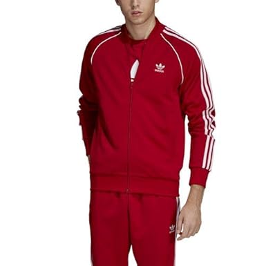 adidas superstar track jacket maroon