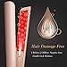 ELLESYE by Homitt Hair Straightener, Professional Ceramic Flat Iron for Hair with Negative Ion & Dual Voltage, 3D Floating Plates Twist Straightening Iron with Adjustable Temperature(250-450℉)