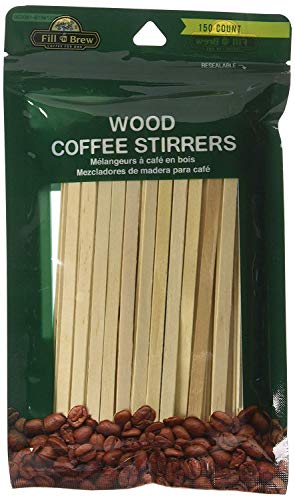 LaMi Wood Coffee Stirrers, 150 Count LaMi Wood Coffee Stirrers, 150 Count