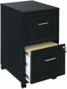 Amazon Com Scranton Co 18 Deep 2 Drawer Mobile Smart File