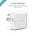 Anker 24W Dual USB Wall Charger PowerPort 2 with Foldable Plug + 3ft Lightning-to-USB Cable for iPhone X/8/SE/6/6s/6 Plus, iPad Air 2/Pro/mini 3 and More