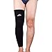 Elastic Sports Leg Knee Support Brace Wrap Protector Knee Pad Long Knee Sleeve Cap Patella Guard Knee A6 - Black - 1PCS