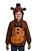Bioworld Five Nights at Freddys Kids Costume Hoodie,Brown,Medium