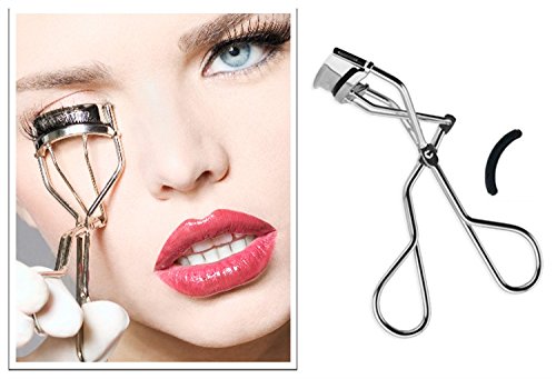 5PCS/18PCS Silicone Replacement Cushion Eyelash Curler Rubber Refills Pad Makeup Tool for Most Eyelash Curler (Black(5PCS))