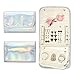 Harley Jam Travel Jewelry Organizer for Rings, Necklaces, Bracelets, Earrings, Tangle-Free, Travel Earring Organizer for Women’s Accessories, Foldable, Small Zip Bag, Holographic Iridescent Colors
