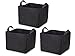 247Garden Square 50-Gallon Fabric Pots w/Handles (3-Pack Black Aeration Planting Grow Bags for Growing Trees, Plants, Flowers, Vegetables, Tomatoes and Potatoes)thumb 2