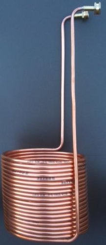 Copper coil immersion chiller 50 feet length