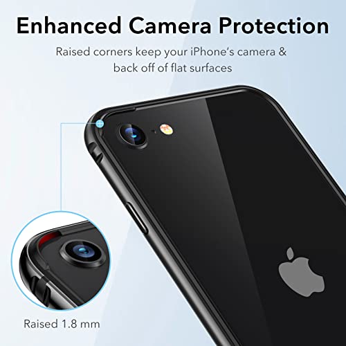 ESR Bumper Case Compatible with iPhone SE 2022 Case, iPhone SE 2020