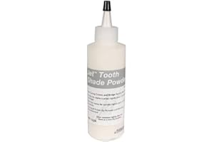 Lang Dental 1420-62 Jet Tooth Shade Self Cure Acrylic Resin Powder #62 A2 4 Oz