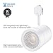 LEONLITE 17.5W LED Track Lighting Heads Aluminum Housing, (85W Eqv.), Dimmable 1200lm CRI90+, H Type Spotlight, 3000K Warm White, 5 Years Warranty, White
