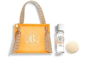 Roger&Gallet Bois D'Orange Wellbeing Fragrant Water Sundrenched Set - Natural Citrus & Patchouli Scents - 1 oz Perfume, 1.6 o