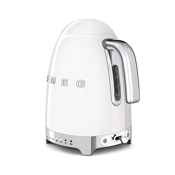 SMEG Jarra eléctrica 1.7L  KLF04WHEU Europea 220v | Blanco - Imagen 4