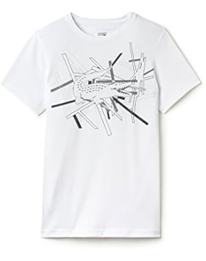 Lacoste Men's Tennis Sport Short Sleeve Technical Jersey Abstract Croc T-Shirt