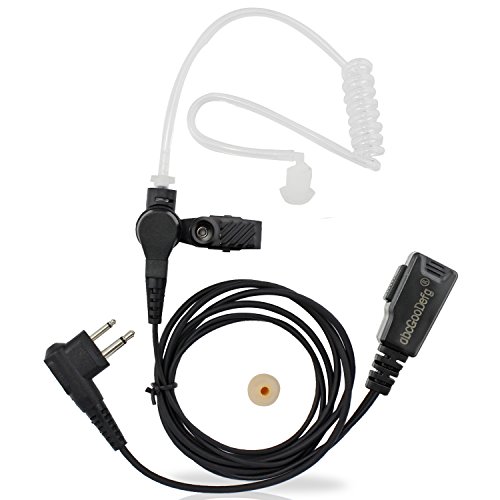 Abcgoodefg fbi style surveillance covert headset earpiece mic for…