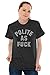 Polite as Fuck AF Rude Rebel Gym Workout T Shirt Tee Dark Heather