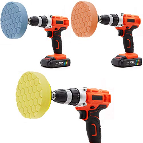 image for GOH DODD Drill Brush and Scrub Pads, 18 Pieces Power Scrubber Variety 