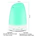 Essential Oil Diffuser, Iextreme 2PACK 120ml Aroma Humidifier Auto Shut Off 7 Colorful LED Light Ultrasonic Diffuser, Adjustable Mode Aroma Diffuser For Yoga, Spa, Home, Office (white)