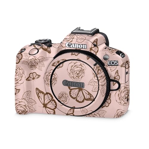Camera Skin Compatible with Canon EOS R50 (2023) - Butterfly Garden - Premium 3…