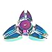 Hand Spinner Fidget Toy,Sunandy Novelty Alloy Rainbow Colorful Tri-Spinner Finger Toy High Speed Stainless Bearing Fidget EDC Focus Toy Stress/Anxiety Relief Toy Gifts For Adults/Kids
