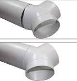 Blauberg UK 4" 100mm Ducting Y Piece for Ventilation Extractor Fans Bathroom view 7