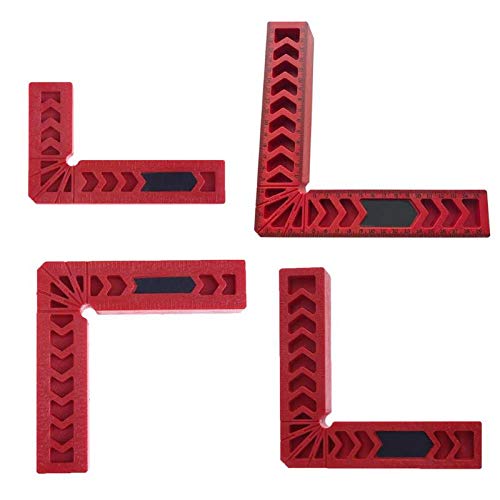 Meka-supplies - Fixture Angle Ruler Convenient 90 Degree L Shape Right Carpentry Measuring Gauges Positioning Tool for Woodworking Measure - Thumbnail 2