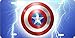 ATD Design LLC Novelty License Plate Captain America Shield Personalized Novelty License Plate Custom Decorative Front Plate Customized Vanity Car Tag