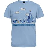 Adventure Time Men's 8 Bit Ice King Video Game T-Shirt