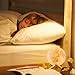 LOGROTATE Moon Lamp, 2-Color Kids Night Light with Stand, Touch Control and USB Recharge, Perfect for Kids, Friends, Lovers or Birthday Gifts (4.0 inch)