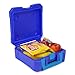 Delicious Agent Insulated Lunch Box Snap in Ice Pack, Dishwasher Safe Blue