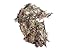 QuikCamo Mossy Oak Obsession Camouflage 3D Leafy Mesh Back Cap with Hunting Face Mask Combination