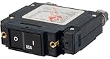 Blue Sea Systems C-Series Flat Rocker Single Pole 80A Circuit Breaker