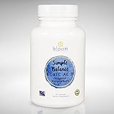 Simple Balance Boric Acid Suppositories | Bottle of 60 suppositories ($0.37per capsule)| 600mg pure Boric acid with no filler| Gynecologist recommended | FDA approved manufacturing facility